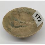 A Chinese archaic form jade bowl, Dia. 8.5cm, D. 4cm.
