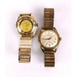 Three interesting gent's vintage wristwatches, Ramona, Omnta and Agon.