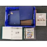 A large quantity of mixed stamp albums.