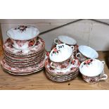 An extensive Victorian part tea set.