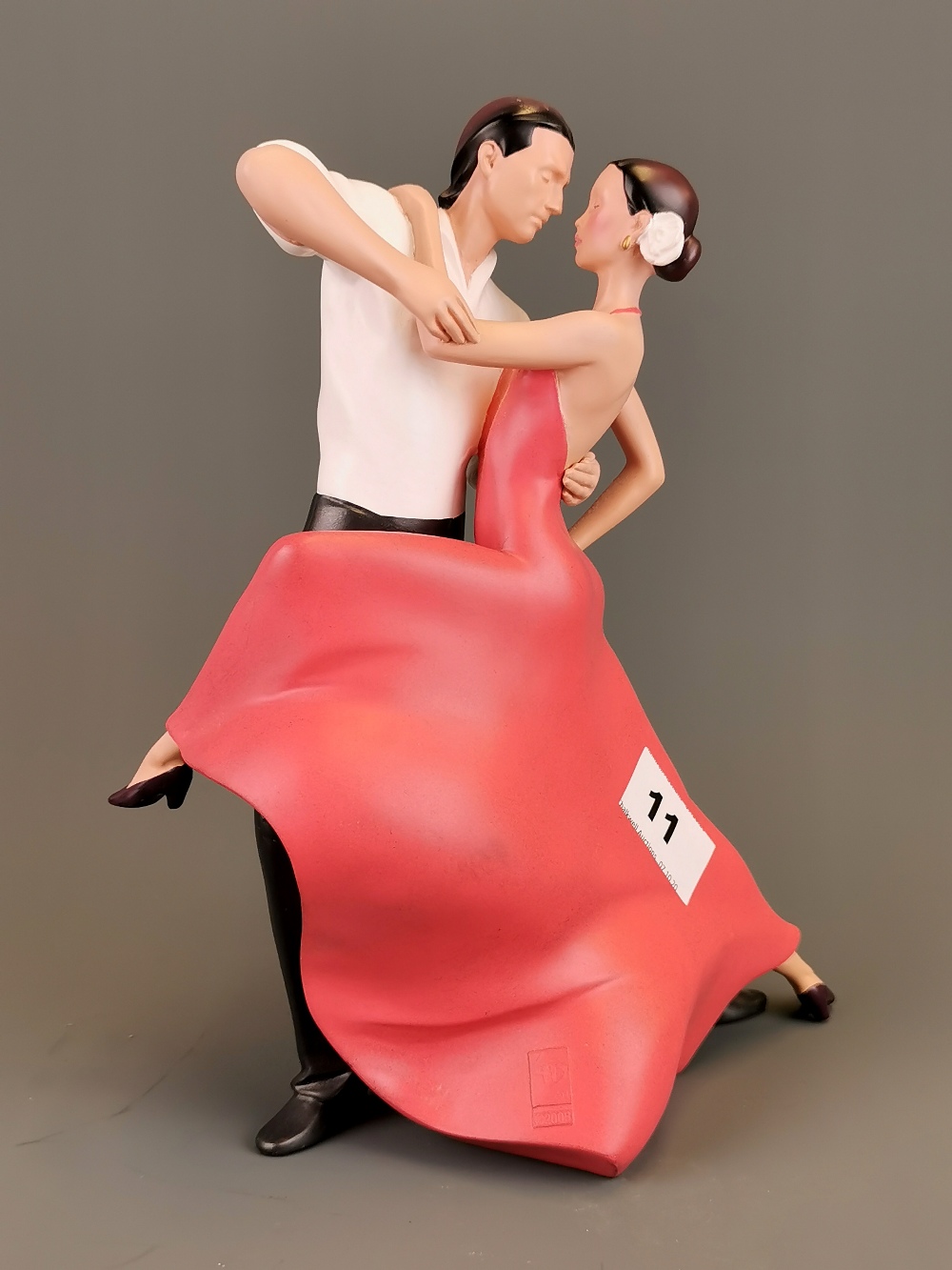 An interesting Art of Movement figure of 'The Last Tango' H. 25cm.