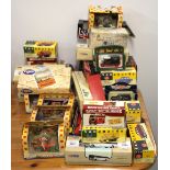 An extensive quantity of boxed die cast model vehicles and Noddy vehicles.