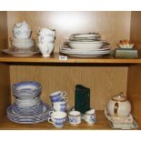 A large quantity of mixed china.