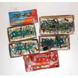 Six boxed sets of vintage Christmas lights, (for non electrical use only).