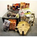 A large quantity of Star Wars collectables.