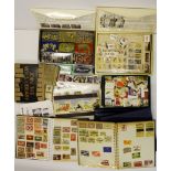 An extensive collection of match boxes and match covers.