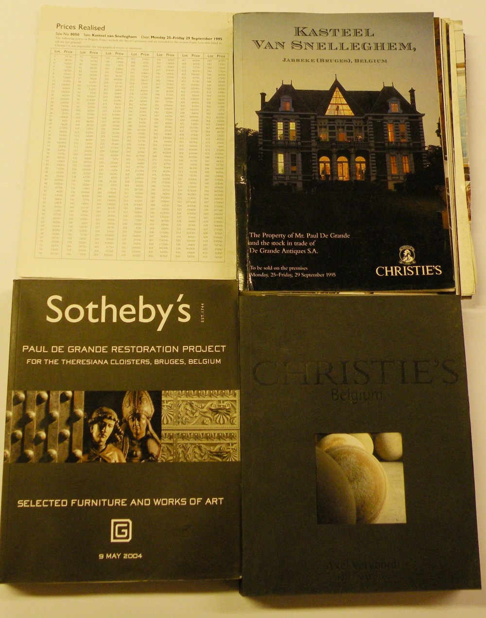 Three good quality French auction catalogues; Sotheby's "Chateau de Groussy" 1999, Sotheby's " - Image 3 of 3