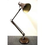 A vintage angle poise lamp.