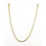 A Chimento Italian 18ct yellow gold (stamped 750) necklace, L. 44cm.