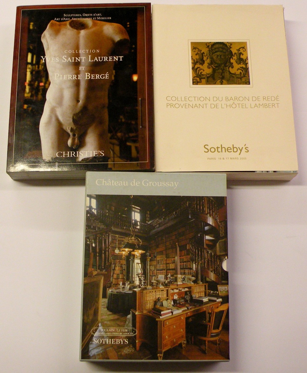 Three good quality French auction catalogues; Sotheby's "Chateau de Groussy" 1999, Sotheby's " - Image 2 of 3