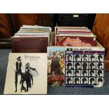 A very large quantity of Rock and Pop LP records.