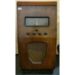 A G.Marconi radiogram, H. 94cm. L. 47cm.