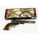 A boxed replica model 1851 navy revolver.