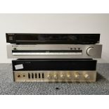A Technics ST-Z960L stereo tuner, a Trio KT-80 stereo tuner and a Harman/Kardon 330B.