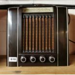 A Bakelite Beethoven radio, L. 30cm