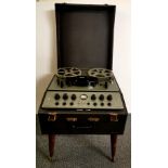 A Brenell MK.5 vintage reel-to-reel tape recorder.