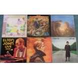 A collection of ten vinyl LP'S, to include: David Bowie Low,