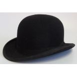 A 20th century gentleman's bowler hat (unboxed).