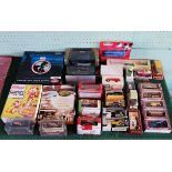 A collection of die-cast toys, to include: Corgi 007 James Bond collection (boxed),