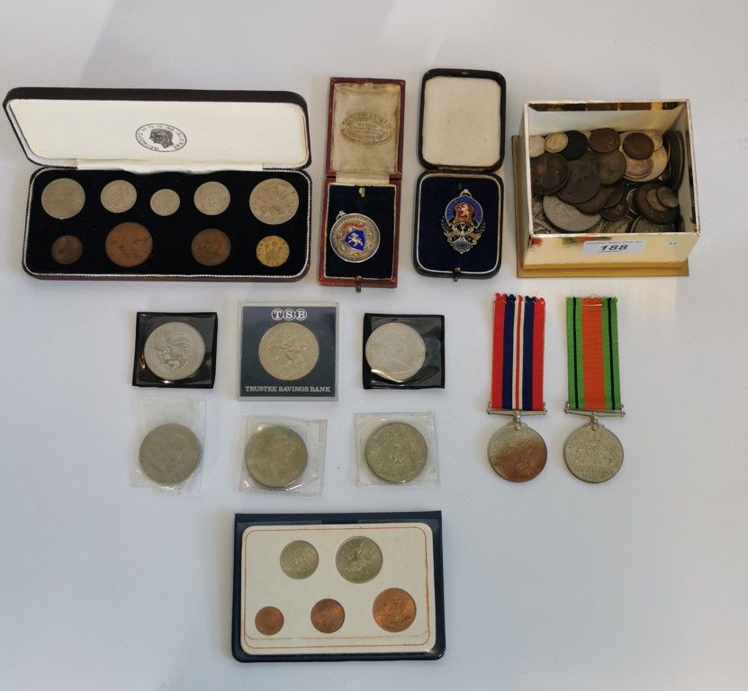 A collection of coinage and medals,
