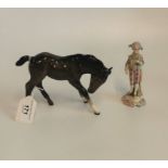 A small Beswick china horse,