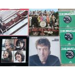 Four Beatles vinyl LP's, comprising: Sargeant Pepper's Lonely Hearts Club Band,