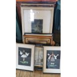 A small quantity of framed and glazed pictures and prints,