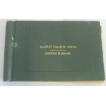 A Railway Clearing House book of official railway junction diagrams,