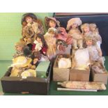 A sizeable collection of dolls and accessories, some boxed.