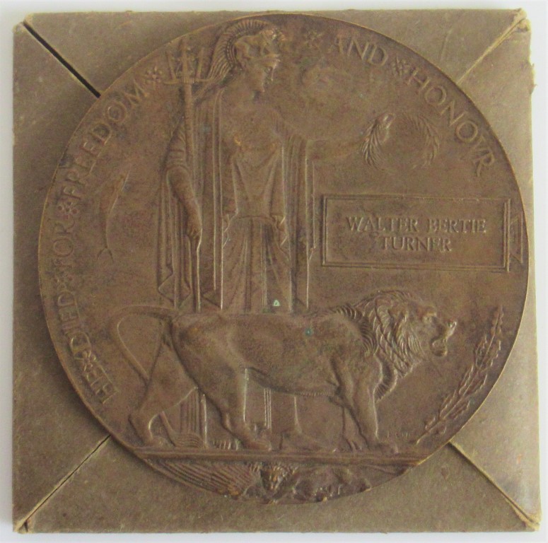 A WW1 bronze Death Penny, commemorating