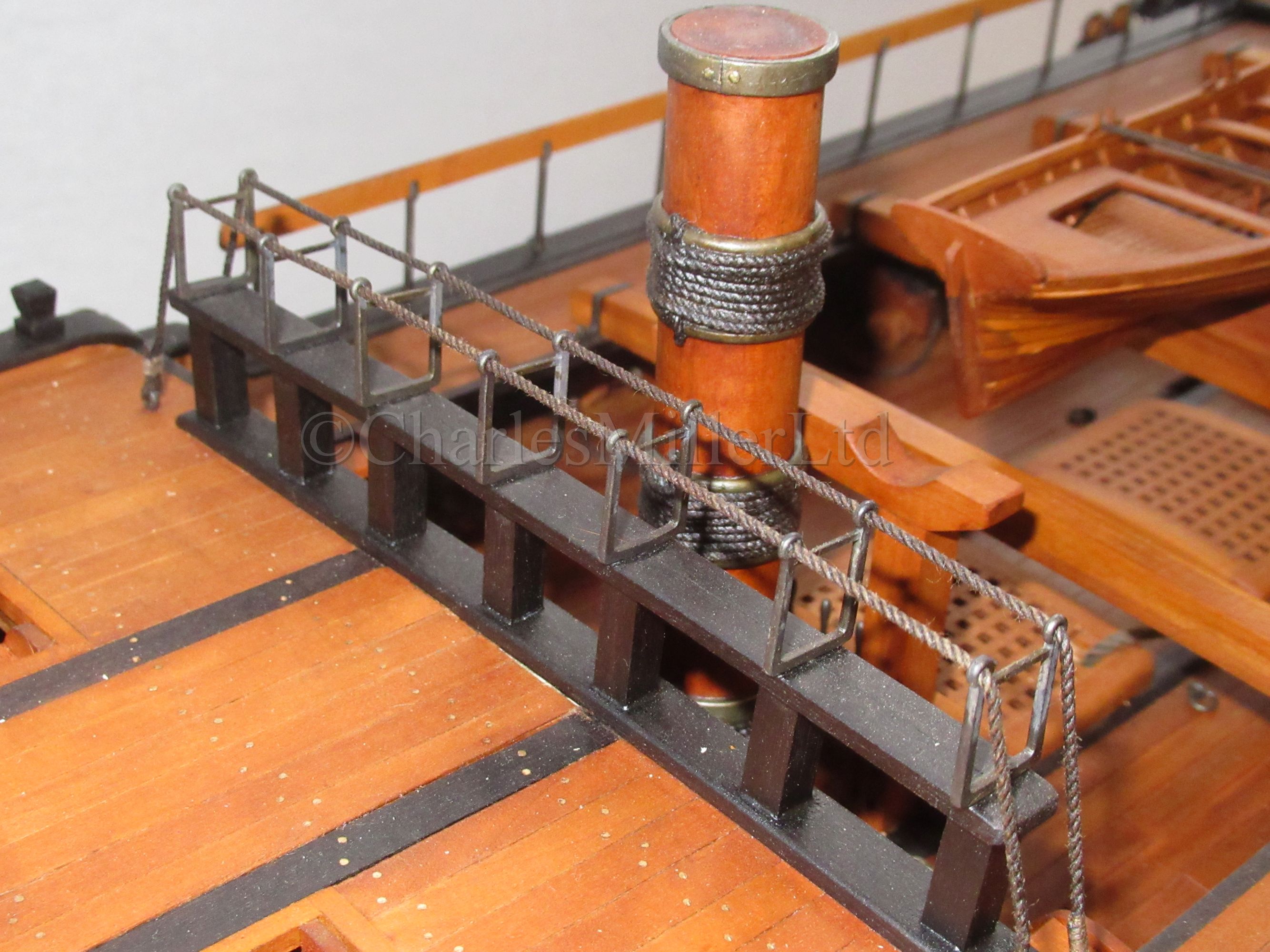 A VERY FINE 1:36 SCALE ADMIRALTY BOARD STYLE MODEL FOR THE SIXTH RATE 28 GUNS SHIP ENTERPRISE - Image 17 of 25