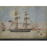 NICHOLAS CAMMILLIERI (MALTESE, 1762-1860): The brig 'Thomas Gowland' of Sunderland, Stephen L.