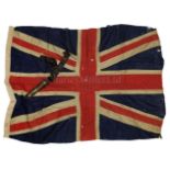 A UNION FLAG FROM IRON PADDLE SLOOP H.M.S. OBERON, CIRCA 1866