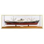 A BOARDROOM MODEL FOR THE M.V. TREWIDDEN, BUILT BY READHEAD & SONS, SOUTH SHIELDS FOR HAIN