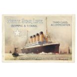 AN EXCEEDINGLY RARE TITANIC PROMOTIONAL BROCHURE