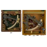 A 6½IN. RADIUS VERNIER SEXTANT BY HEATH & CO., LONDON, CIRCA 1943