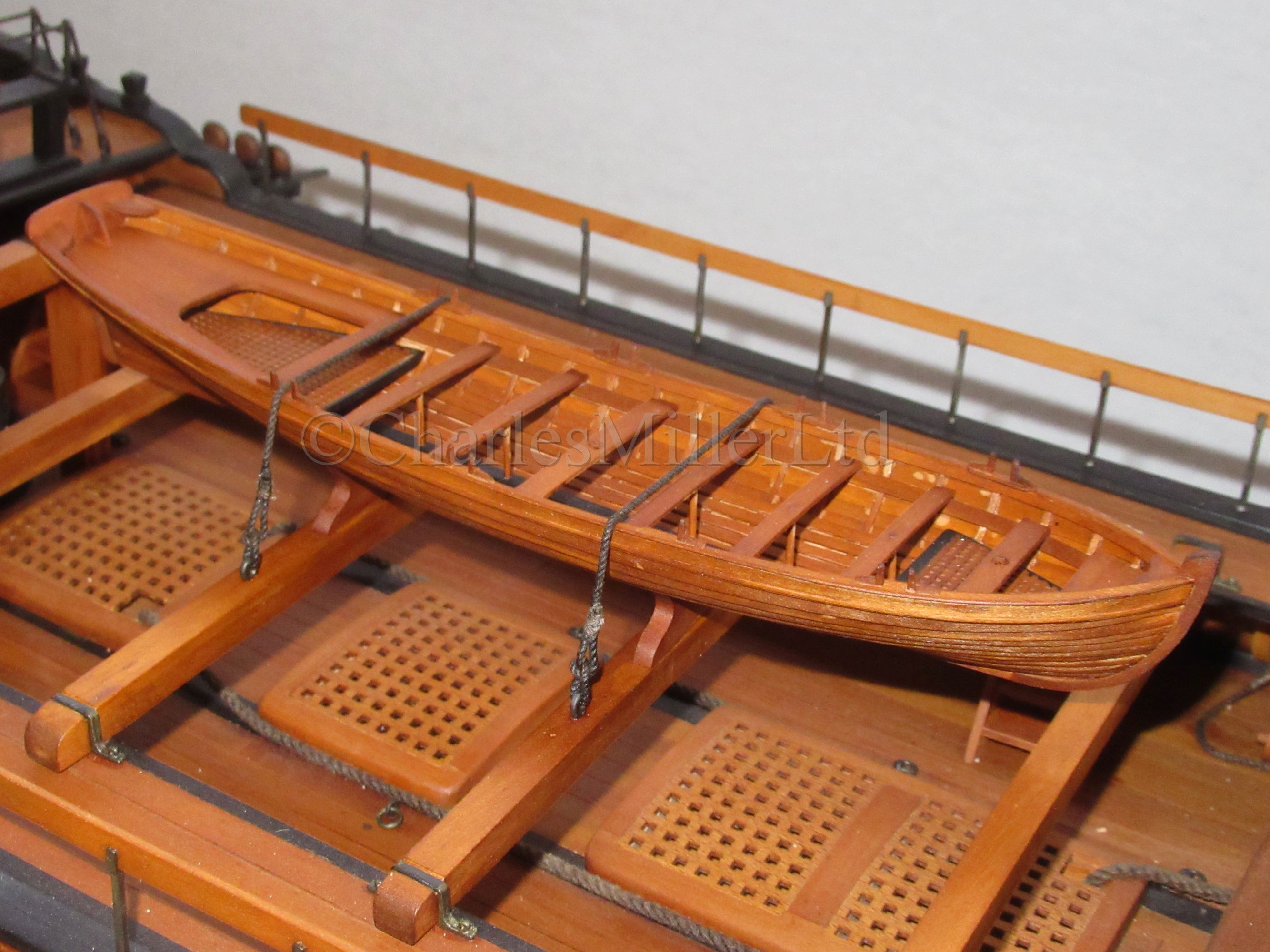 A VERY FINE 1:36 SCALE ADMIRALTY BOARD STYLE MODEL FOR THE SIXTH RATE 28 GUNS SHIP ENTERPRISE - Image 15 of 25