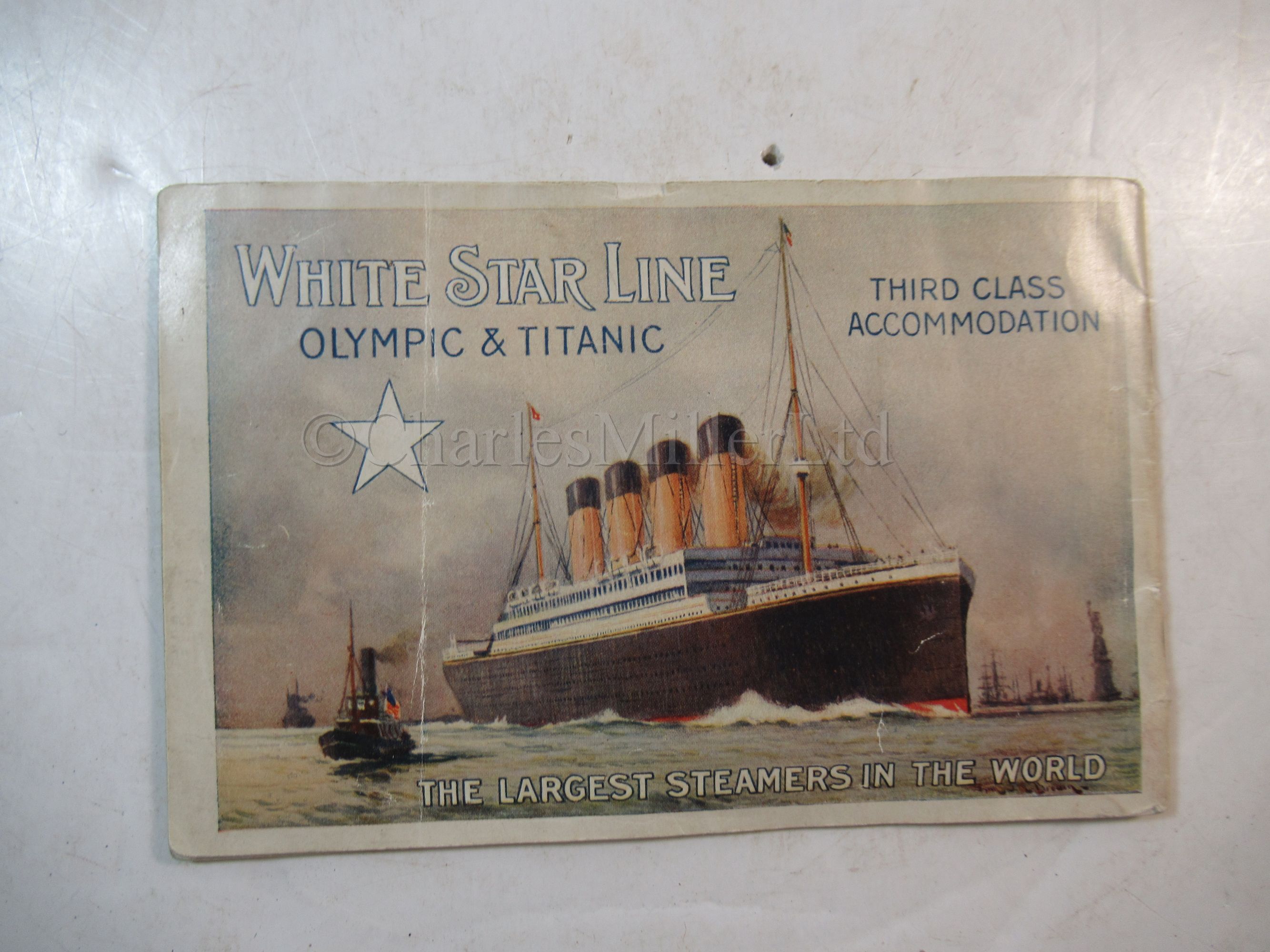 AN EXCEEDINGLY RARE TITANIC PROMOTIONAL BROCHURE - Image 15 of 15