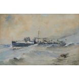 W.A. RICHARDS (BRITISH, ACT. 1898-1903): H.M. Torpedo Boat 'Express'