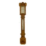Ø A LIFEBOAT STATION BAROMETER BY T.B. WINTER, NEWCASTLE UPON TYNE FOR WHITBURN LIFEBOAT STATION,
