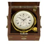 A TWO-DAY MARINE CHRONOMETER BY ULYSSES NARDIN, SWITZERLAND, 1940