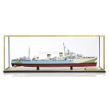 A 1:96 SCALE STATIC DISPLAY MODEL OF H.M.S. HESPERUS [1939]