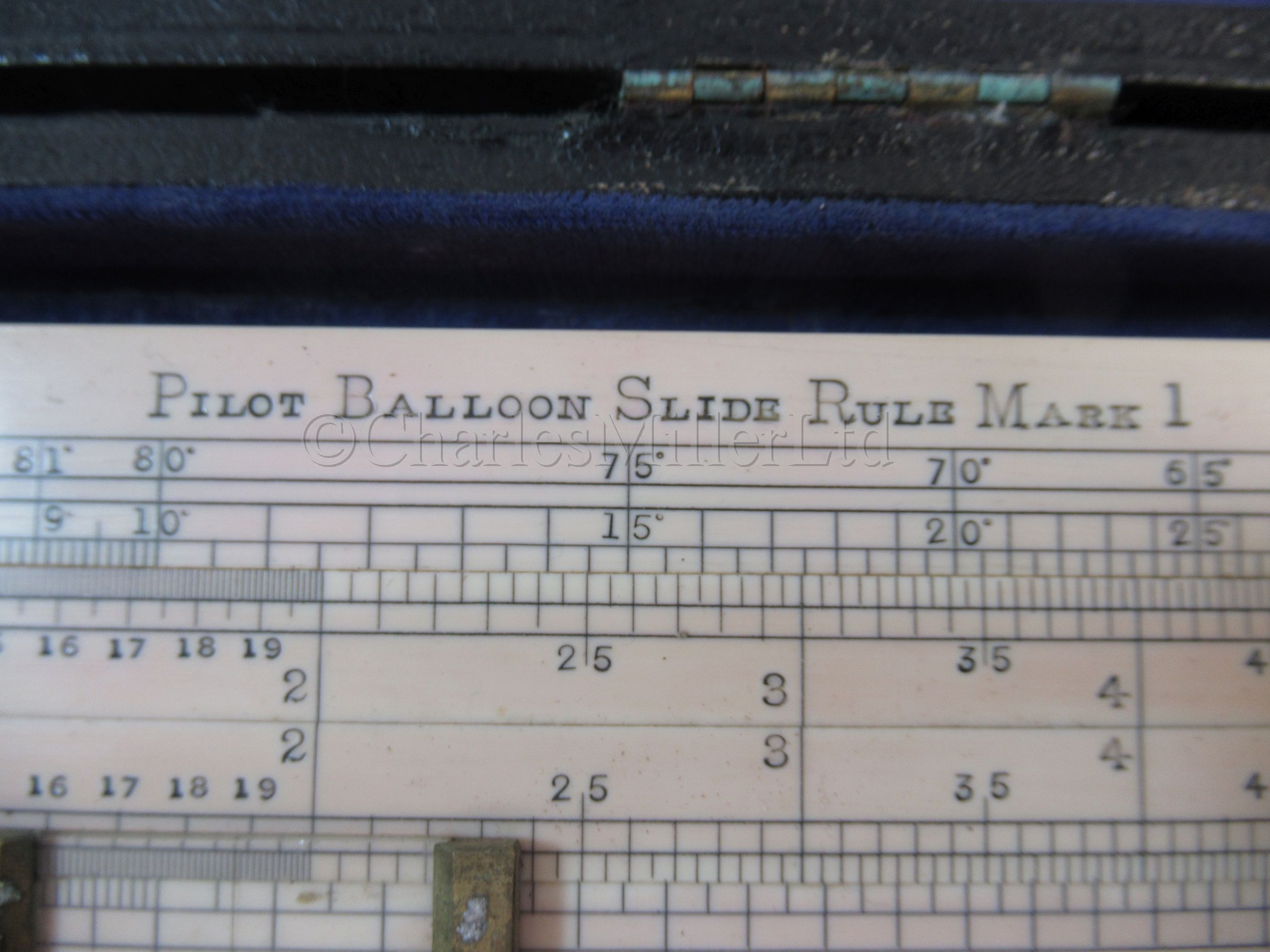 A RARE PILOT BALLOON SLIDE RULE BY STANLEY, CIRCA 1910 - Image 4 of 9