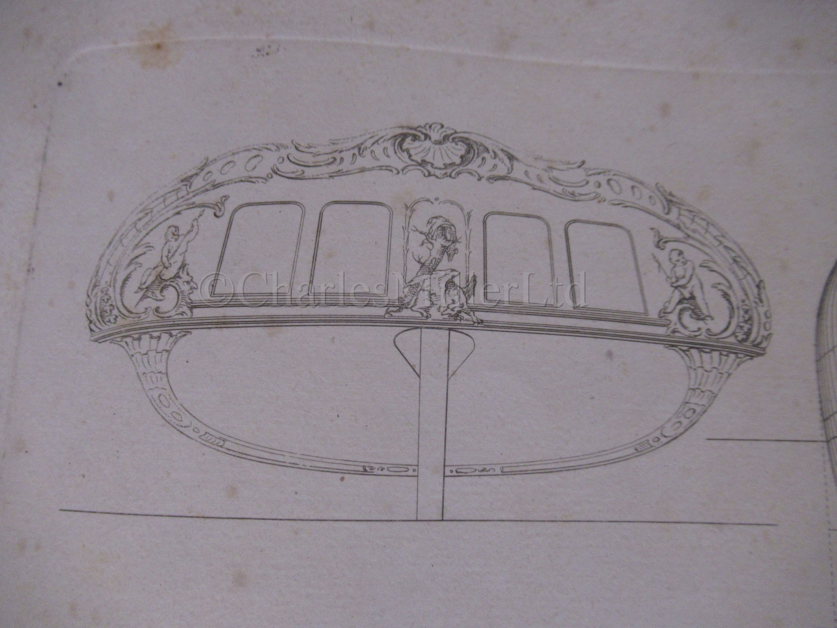 FREDERICK CHAPMAN: 'ARCHITECTURA NAVALIS MERCATORIA...' , FIRST EDITION, 1768; FREDRICK HENRIK - Image 20 of 28