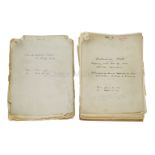 AN ARCHIVE OF DOCUMENTS REGARDING THE LOSS AND SALVAGE OF H.M. SUBMARINE 'THETIS', JUNE 1939