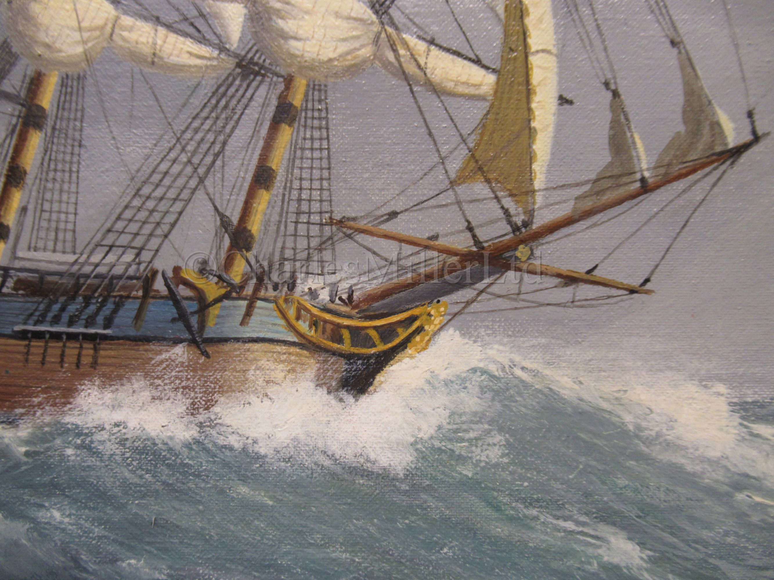 § δ KENNETH JEPSON (BRITISH, 1932-1998): Mayflower; Bounty - Image 10 of 17