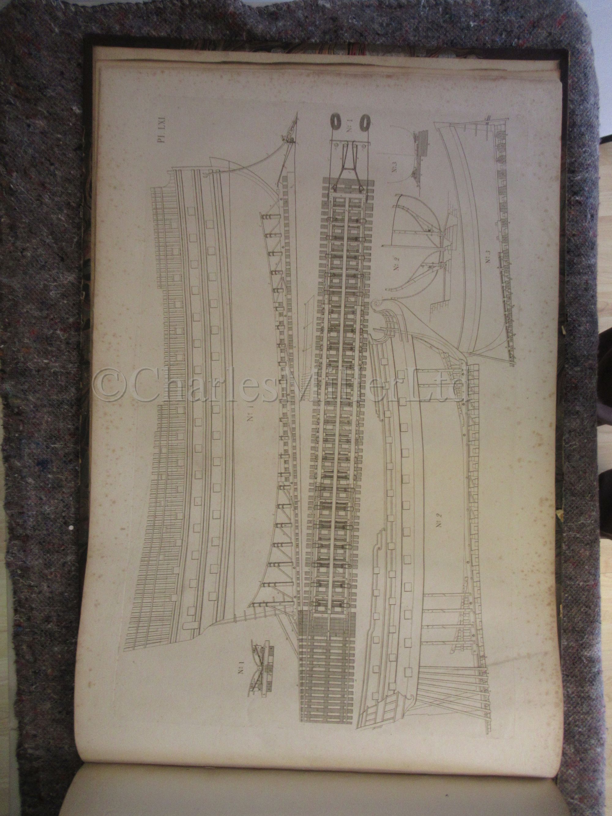 FREDERICK CHAPMAN: 'ARCHITECTURA NAVALIS MERCATORIA...' , FIRST EDITION, 1768; FREDRICK HENRIK - Image 9 of 28