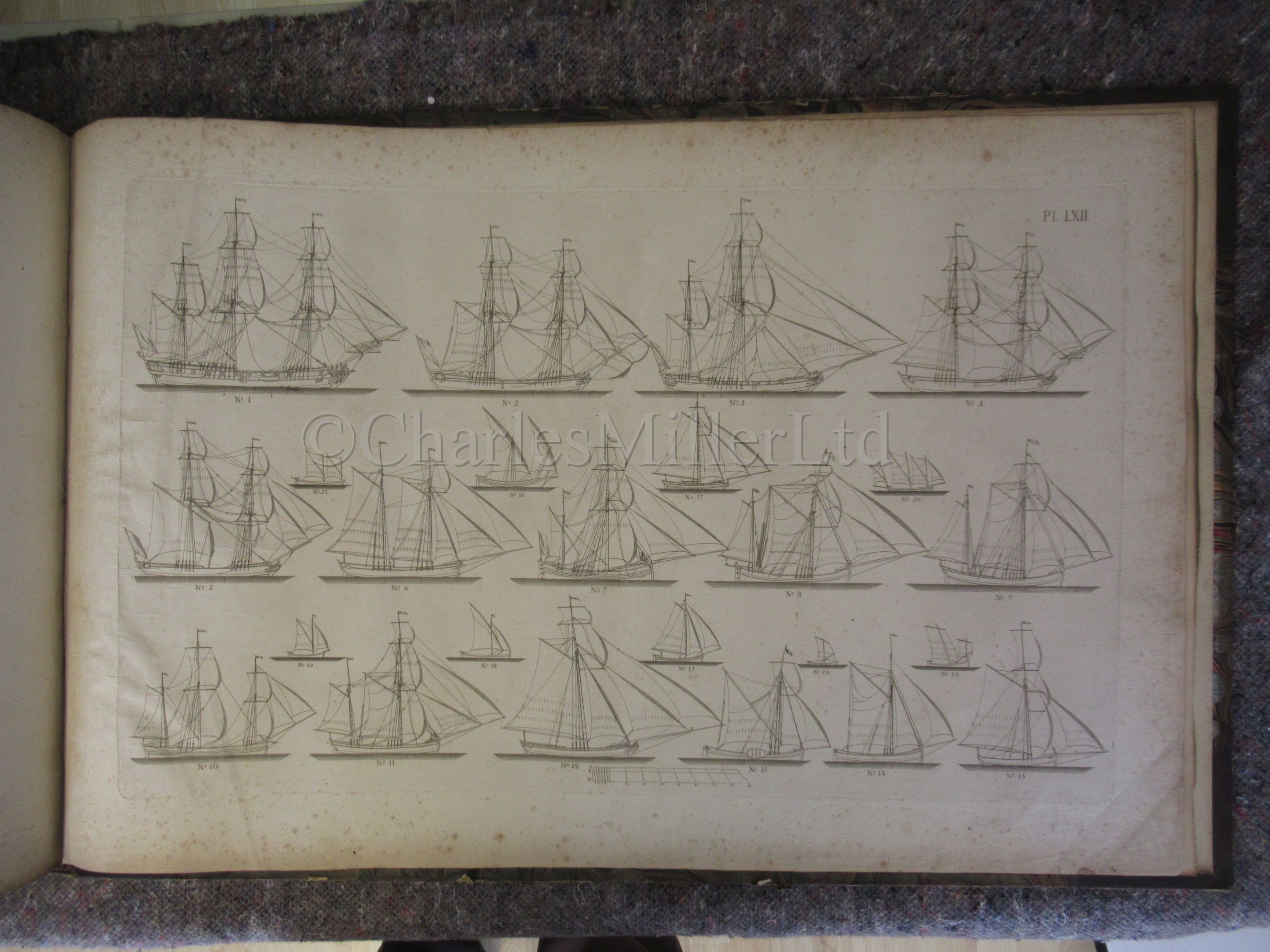 FREDERICK CHAPMAN: 'ARCHITECTURA NAVALIS MERCATORIA...' , FIRST EDITION, 1768; FREDRICK HENRIK - Image 10 of 28