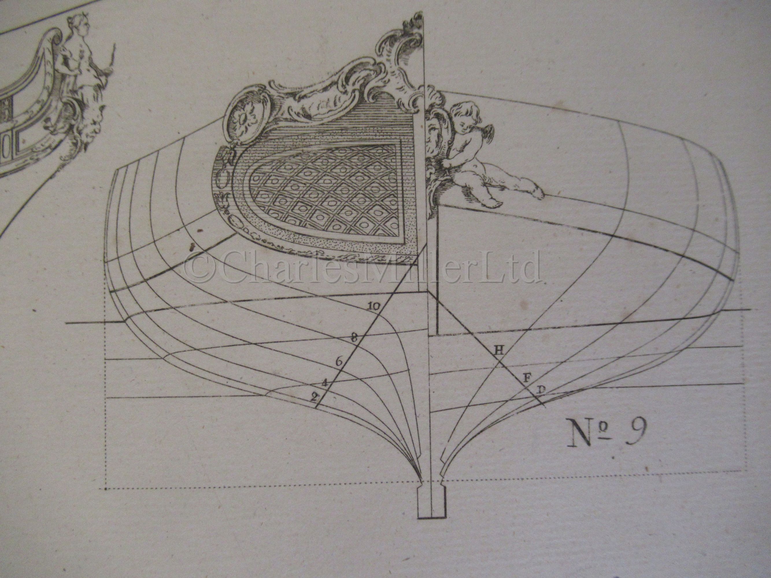 FREDERICK CHAPMAN: 'ARCHITECTURA NAVALIS MERCATORIA...' , FIRST EDITION, 1768; FREDRICK HENRIK - Image 15 of 28