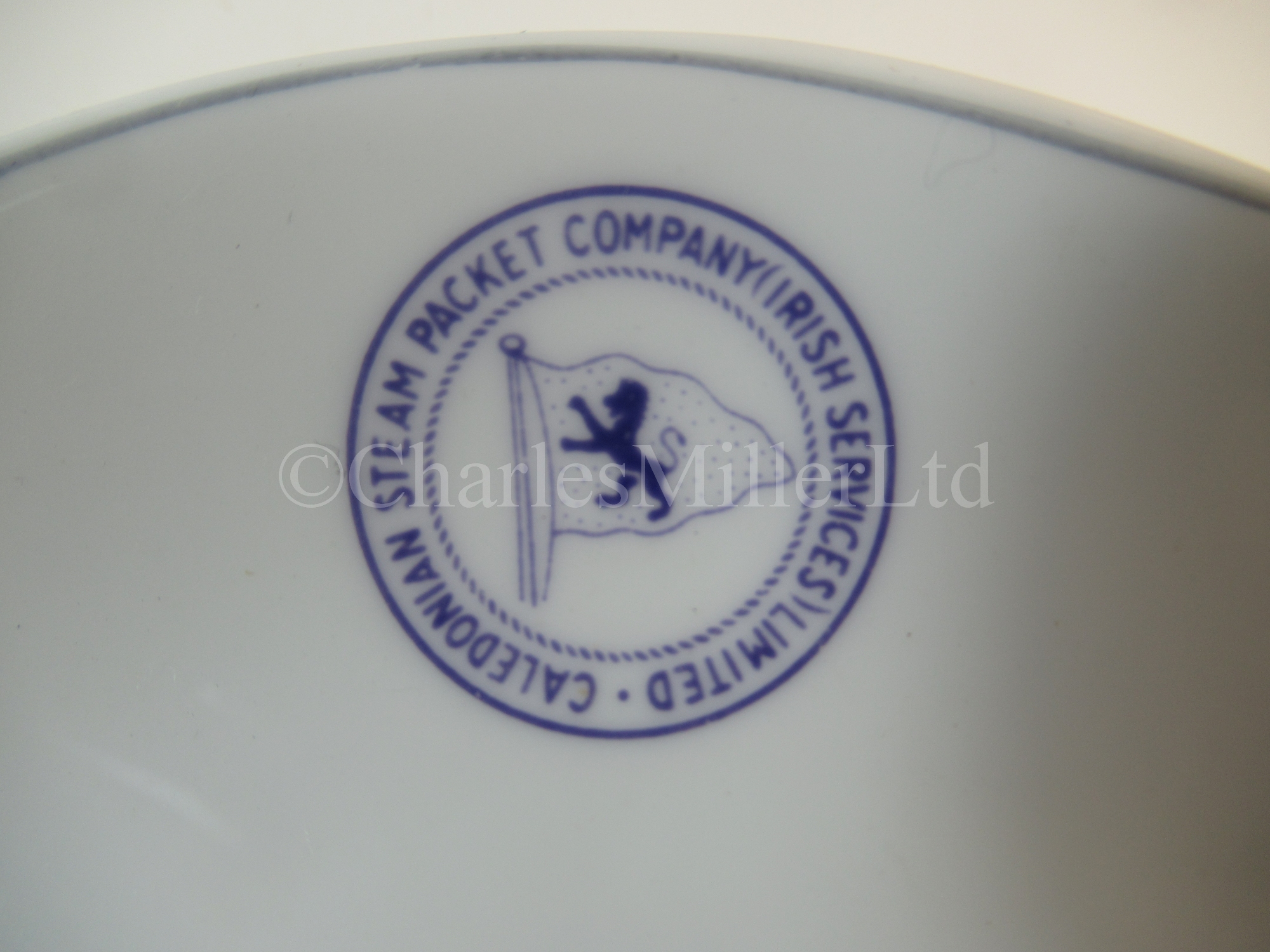 A Caledonian Steam Packet Company Irish Services Ltd oval dish - Image 2 of 6